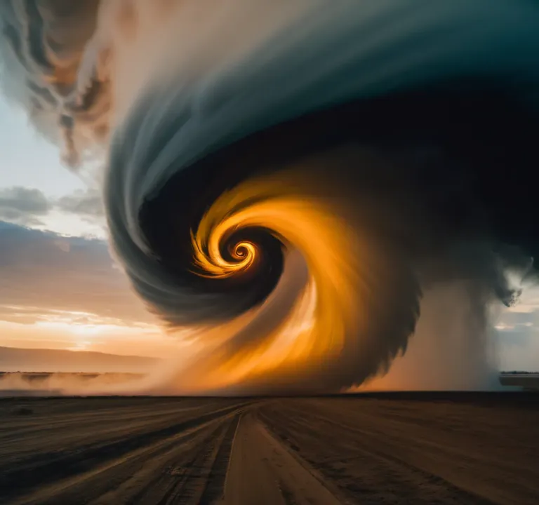 Colorful tornado stable diffusion xl